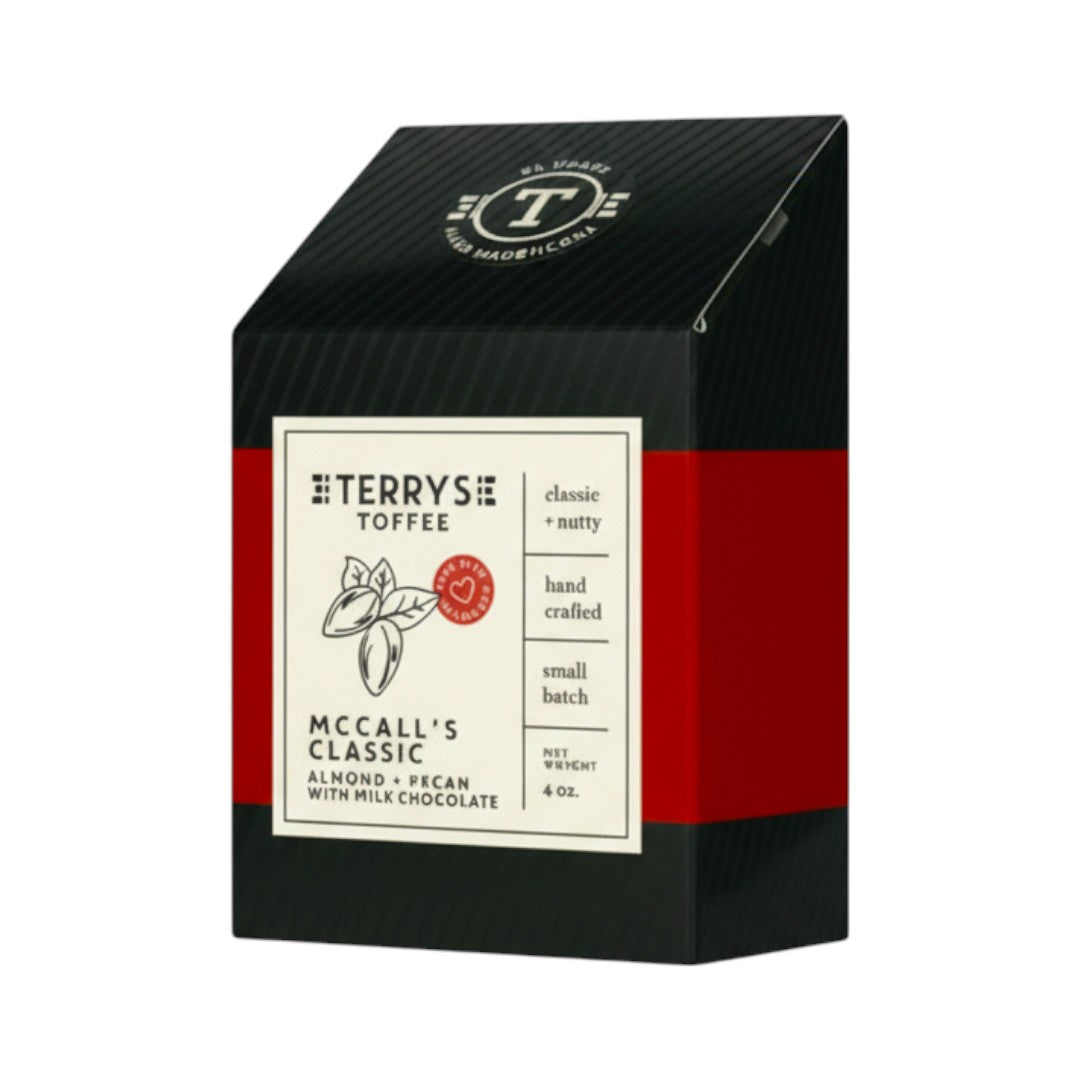 Classic Almond Toffee with Milk Chocolate and Pecans