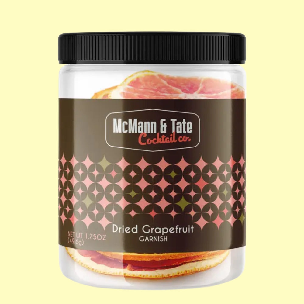 Dried Grapefruit Garnish