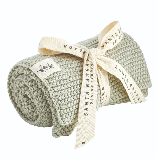 Knit Dish Towel - Olive