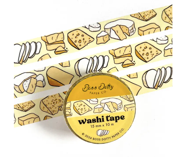 Cheese Pattern Washi Tape