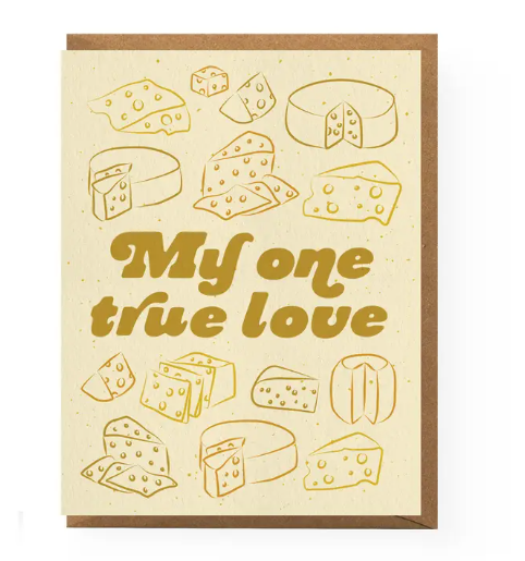 True Love Cheese Card
