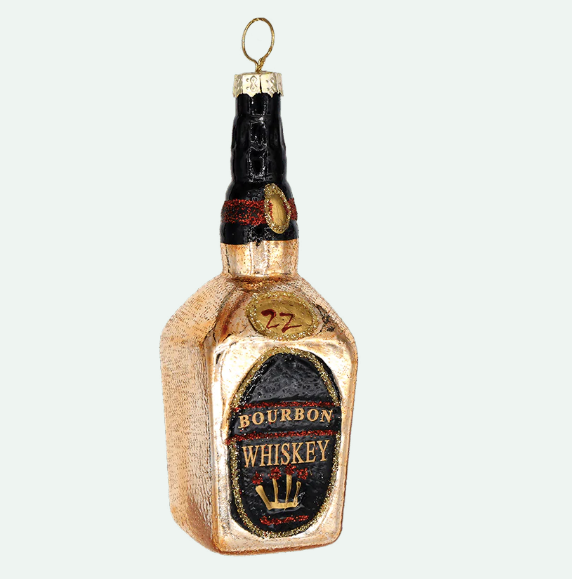 Whiskey Bottle Ornament