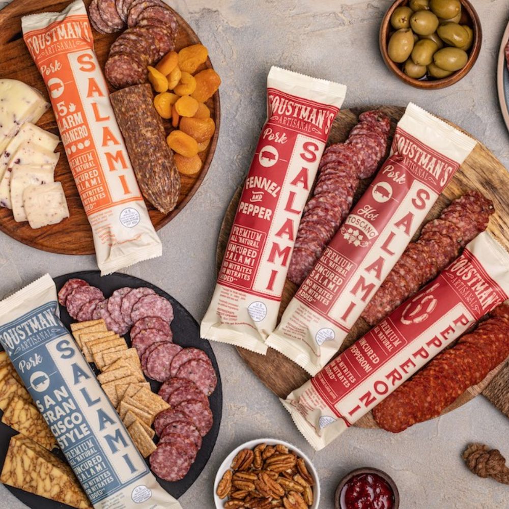 Pork Cabernet Wine All-Natural Uncured Salami