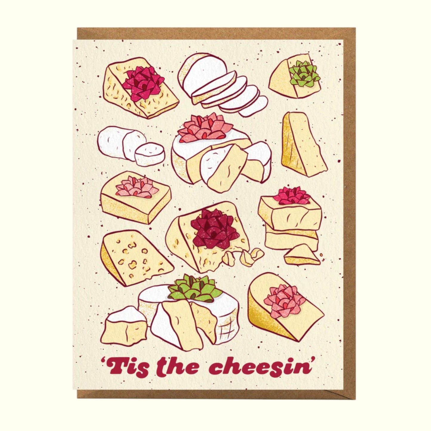 'tis the Cheesin' Holiday Card
