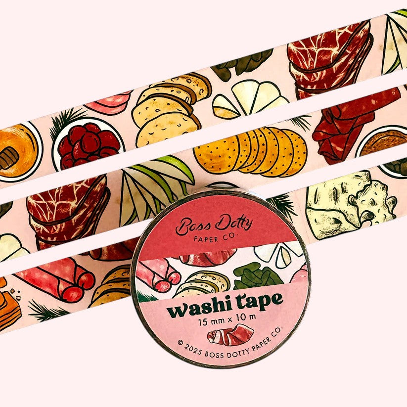 Charcuterie Pattern Washi Tape