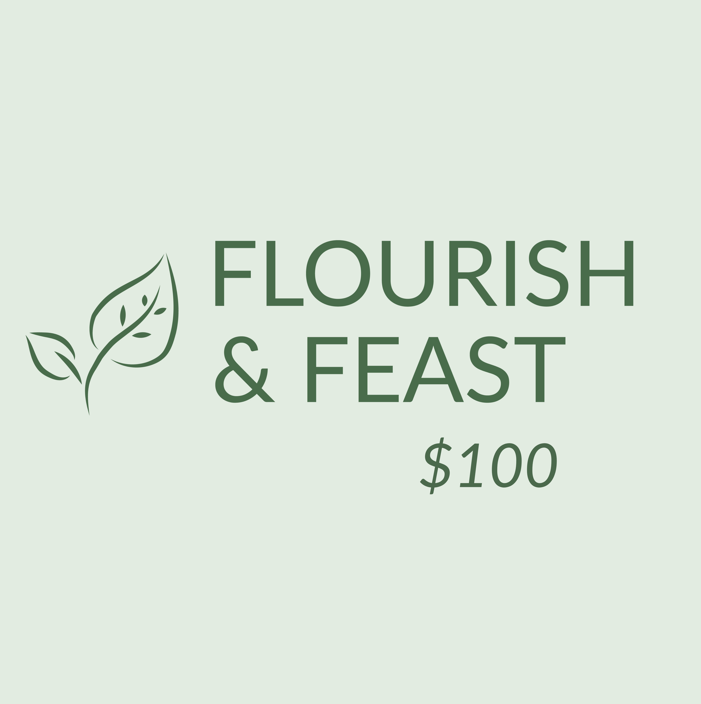 Flourish & Feast DIgital Gift Card