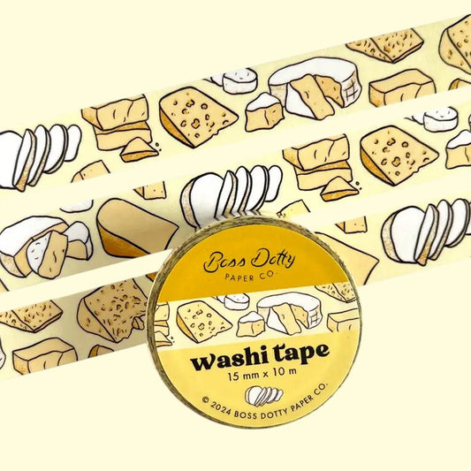 Cheese Pattern Washi Tape
