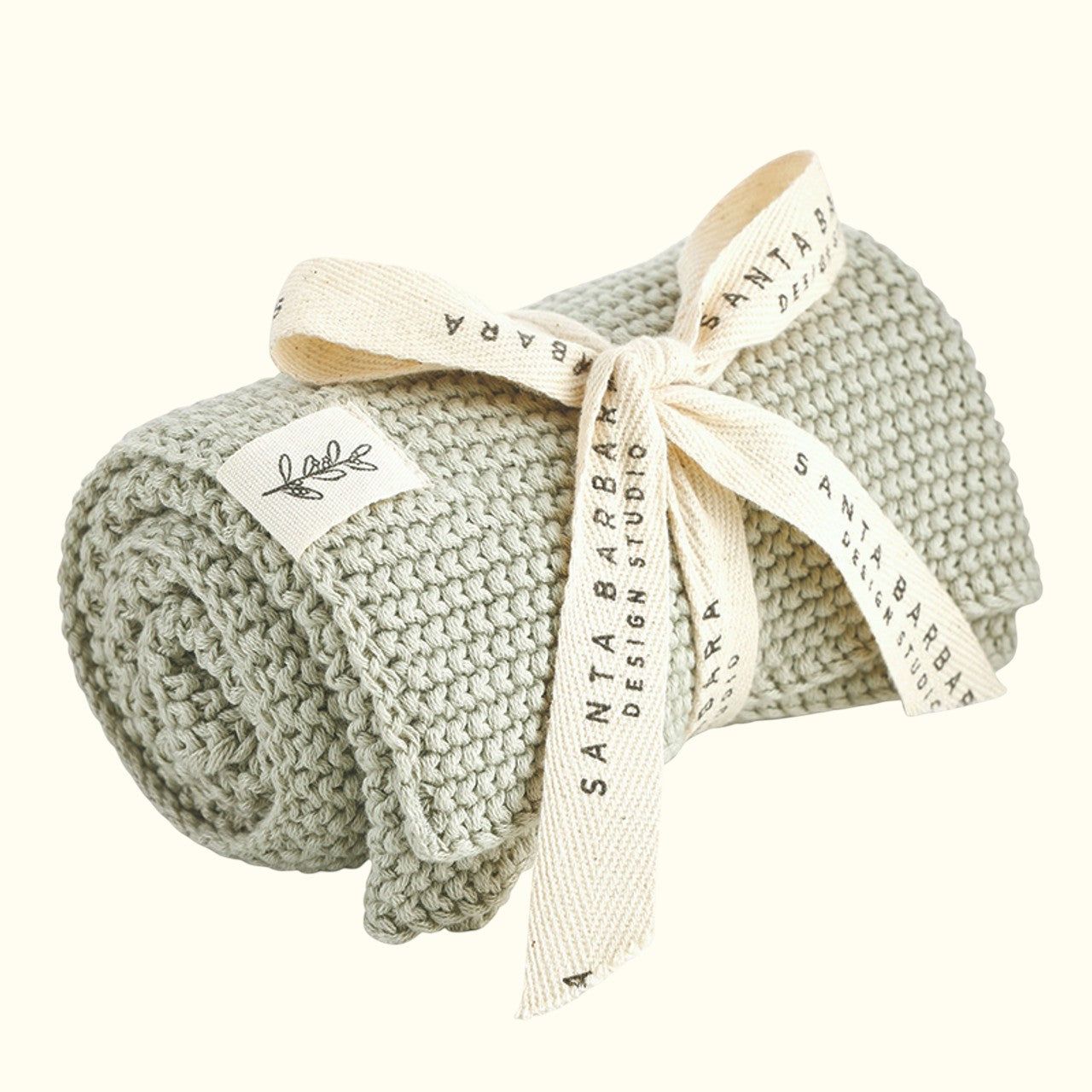 Knit Dish Towel - Olive