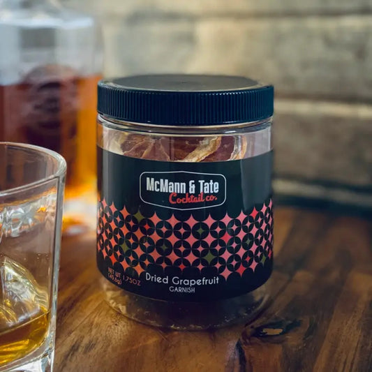 Dried Grapefruit Garnish