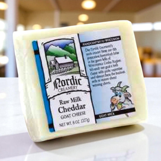 Raw Goat Milk Cheddar