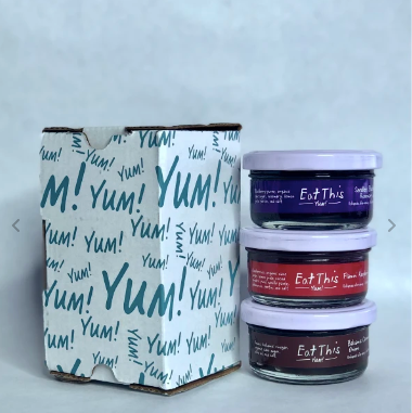 Three Small Jam Jars Bundle