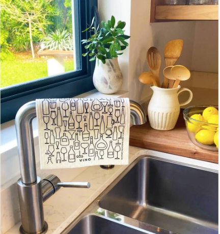 Vino Swedish Dishcloth - Reusable Sponge Cloth