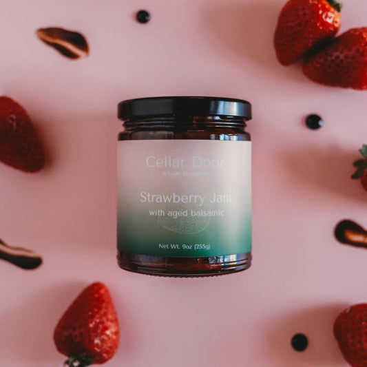 Strawberry Jam with Aged Balsamic
