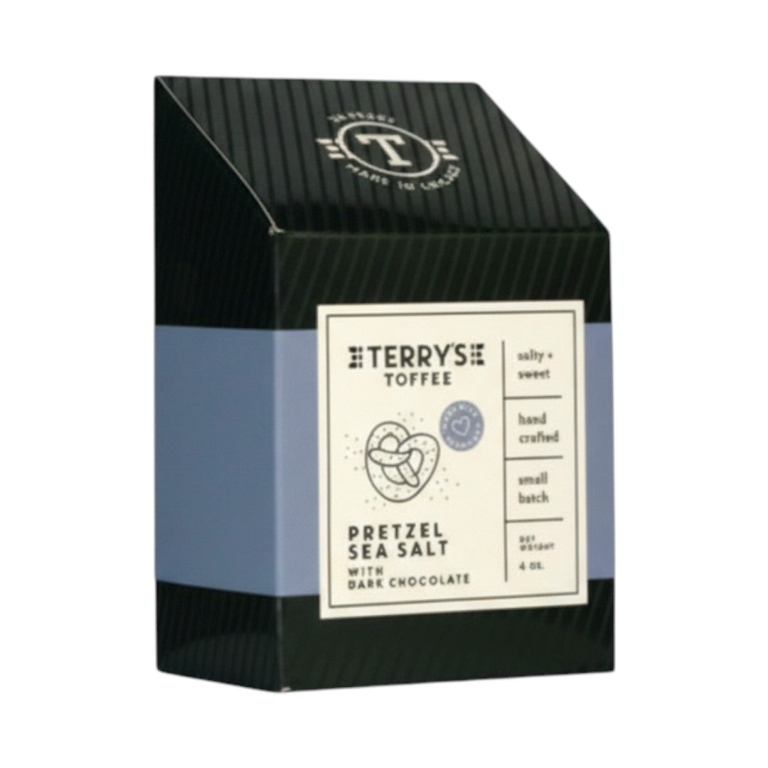 Tofee with Pretzels, Sea Salt and Dark Chocolate