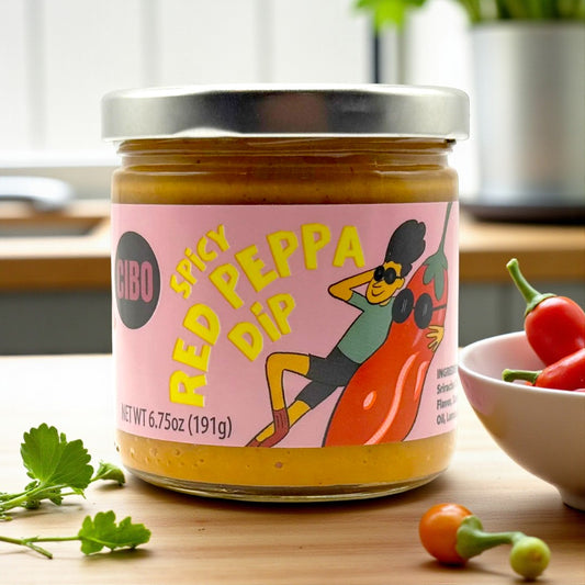 Spicy Red Peppa Hummus Based Dip